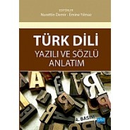 Türk Dili Yazılı ve Anlatım Sözlü Anlatım