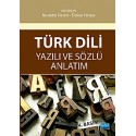 Türk Dili Yazılı ve Anlatım Sözlü Anlatım