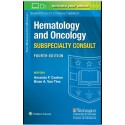 The Washington Manual Hematology and Oncology Subspecialty Consult