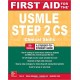 First Aid For The USMLE Step2 CS