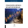 Osmanlıda Menkul Kıymetler Borsası