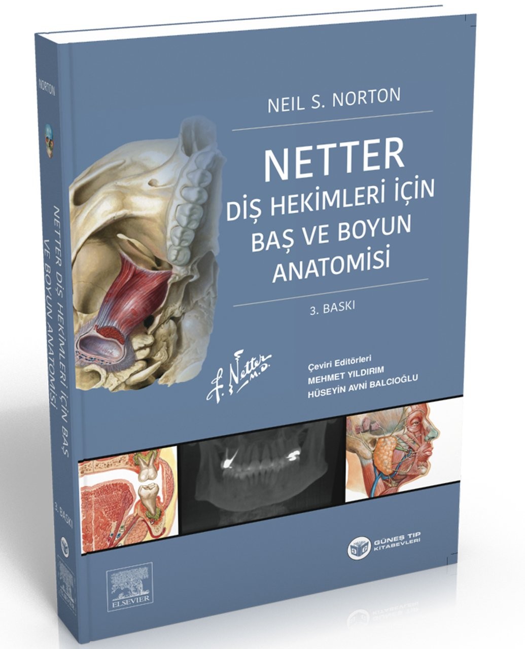 Netter Diş Hekimleri için Baş ve Boyun Anatomisi - NOBEL Kitabevi