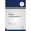 Finans Araştırmaları I ( AYBAK 2019 Mart )