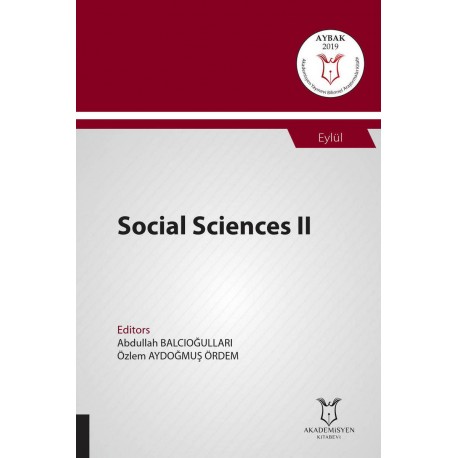 Social Sciences II ( AYBAK 2019 Eylül )