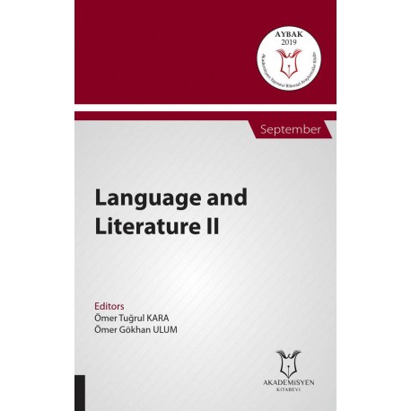 Language and Literature II ( AYBAK 2019 Eylül )