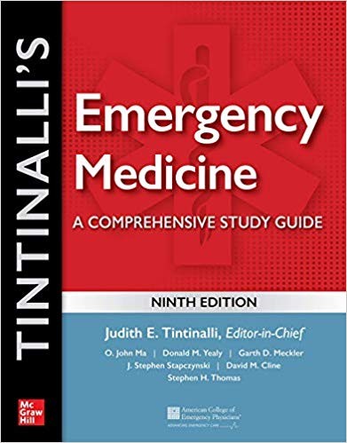Tintinalli's Emergency Medicine A Comprehensive Study Guide, 9th
