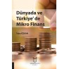 Dünyada ve Türkiyede Mikro Finans