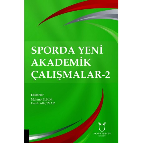 Sporda Yeni Akademik Çalışmalar-2