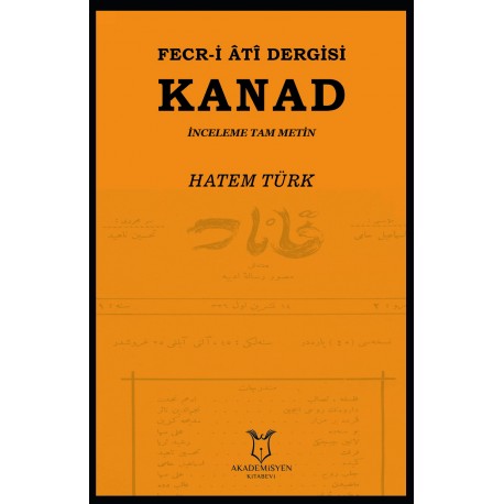 Fecr-i Ati Dergisi KANAD - İnceleme Tam Metin