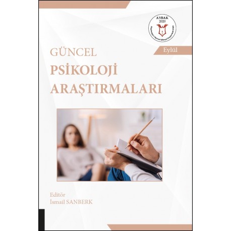 Güncel Psikoloji Araştırmaları ( AYBAK 2020 Eylül )