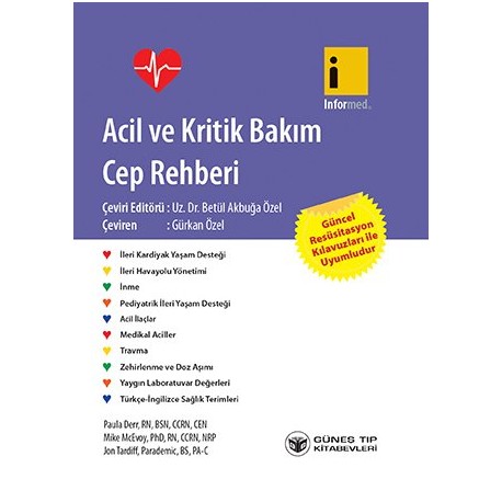 Acil ve Kritik Bakım Cep Rehberi