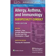 The Washington Manual Allergy, Asthma, and Immunology Subspecialty Consult 3rd Edition