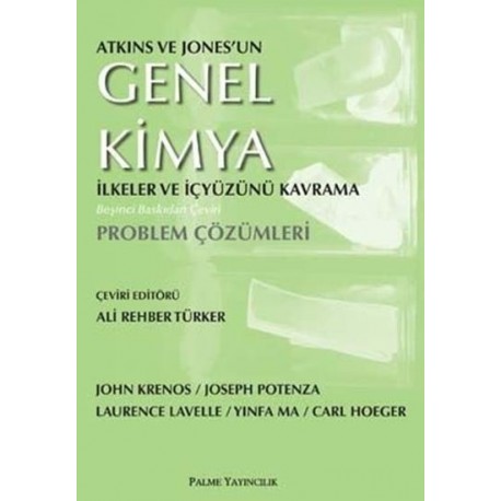Atkins Genel Kimya İlkeler ve İçyüzünü Kavrama Problem Çözümleri