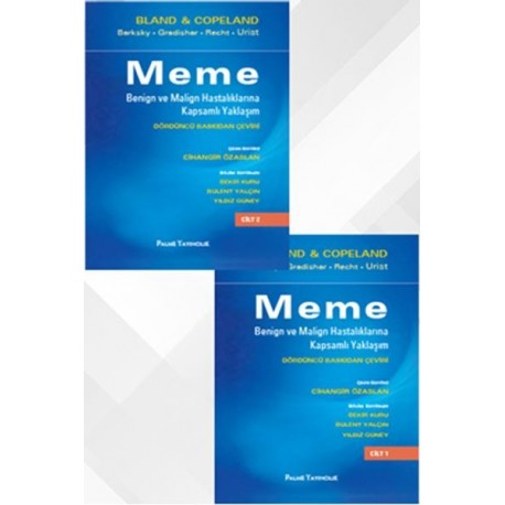 Meme Benign ve Malign Hastalıklarına Kapsamlı Yaklaşım (2 Cilt Takım)