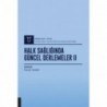 Halk Sağlığında Güncel Derlemeler II ( AYBAK 2021 Eylül )