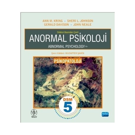 ANORMAL PSİKOLOJİSİ/PSİKOPATOLOJİ - Abnormal Psychology