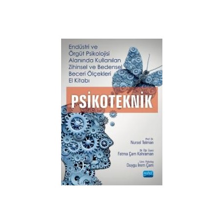 Endüstri ve Örgüt Psikolojisi Alanında Kullanılan Zihinsel ve Bedensel Beceri Ölçekleri El Kitabı - Psikoteknik