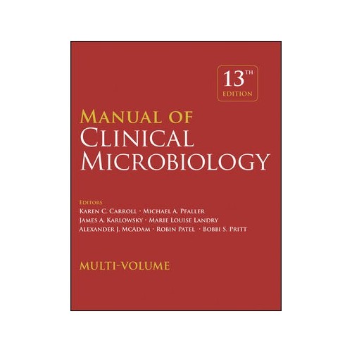 Manual of Clinical Microbiology, MultiVolume, 13th Edition NOBEL