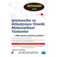 İşletmeciler ve İktisatçılara Yönelik MATEMATİKSEL YÖNTEMLER 