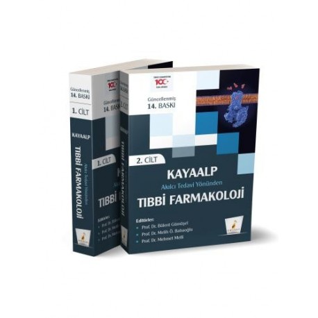 Kayaalp Akılcı Tedavi Yönünden Tıbbi Farmakoloji 1-2 Cilt