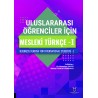 Uluslararası Öğrenciler için Mesleki Türkçe - I