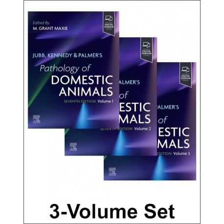 Jubb, Kennedy & Palmer's Pathology of Domestic Animals: Set, 7th Edition
