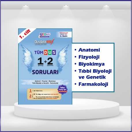 Dusdatamax Tüm Dus Soruları 1+2 ( 4.Baskı ) 1.Cilt