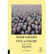 Halk Sağliği Usul ve Üslubu Dördüncü Kitap Tespit