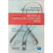 Metrik ve Topolojik Uzaylara Giriş