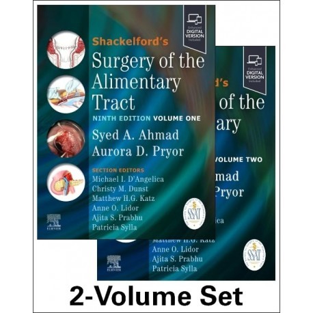 Shackelford's Surgery of the Alimentary Tract, 2 Volume Set, 9th Edition Shackelford's Surgery of the Alimentary Tract, 2 Volume Set, 9th Edition