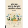 İklime Dayalı Risklerin Yönetiminde Sürdürülebilir Finans