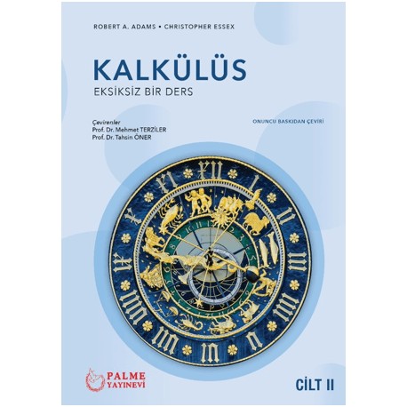 Kalkülüs - Eksiksiz Bir Ders Cilt 2