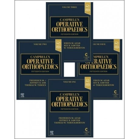 Campbell's Operative Orthopaedics, 4-Volume Set, 15th Edition