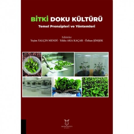 Bitki Doku Kültürü Temel Prensipleri ve Yöntemleri – Sert Kapak