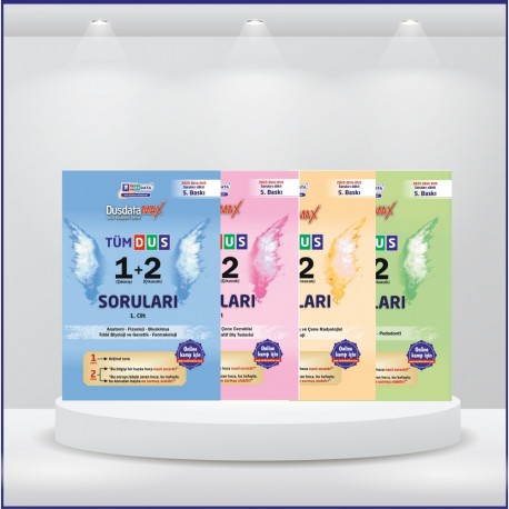 Dusdatamax Tüm Dus Soruları 1+2 ( 5.Baskı ) Takım