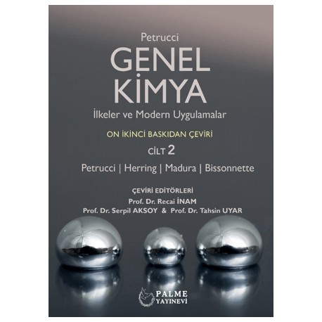 Genel Kimya - İlkeler ve Modern Uygulamalar,2.Cilt (PETRUCCİ)