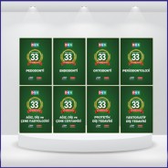 DUS 33 Açıklamalı Deneme Klinik Bilimler ( 8 Cilt )