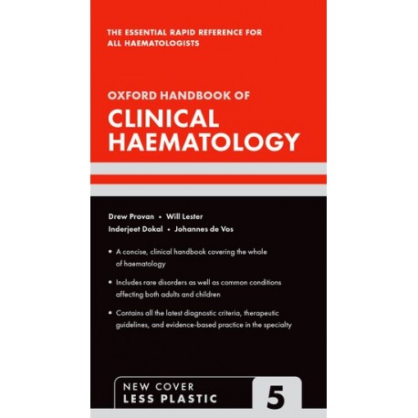 Oxford Handbook of Clinical Haematology,5 Edition